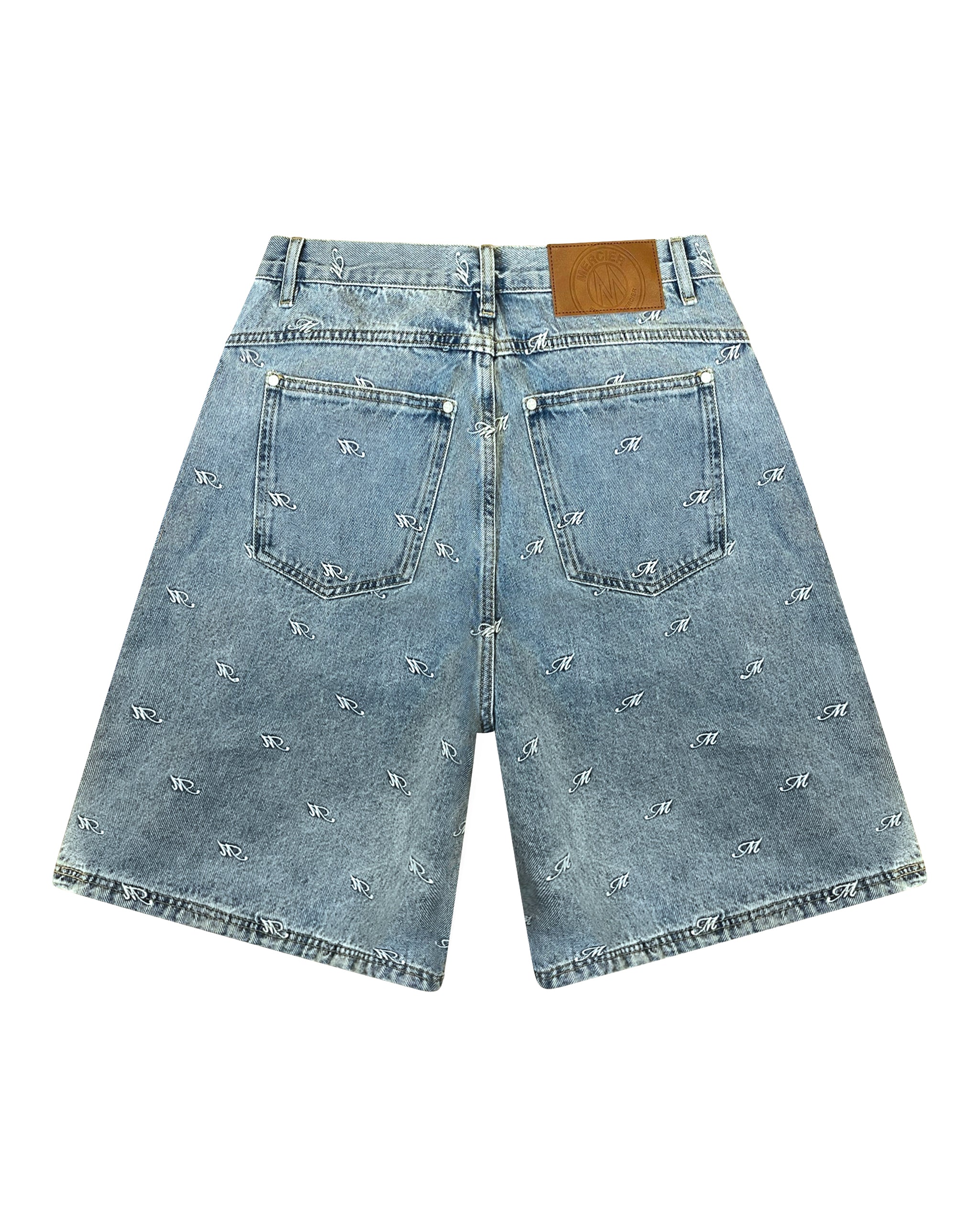 Relaxed Bellingham Washed Denim Jorts - Image 4