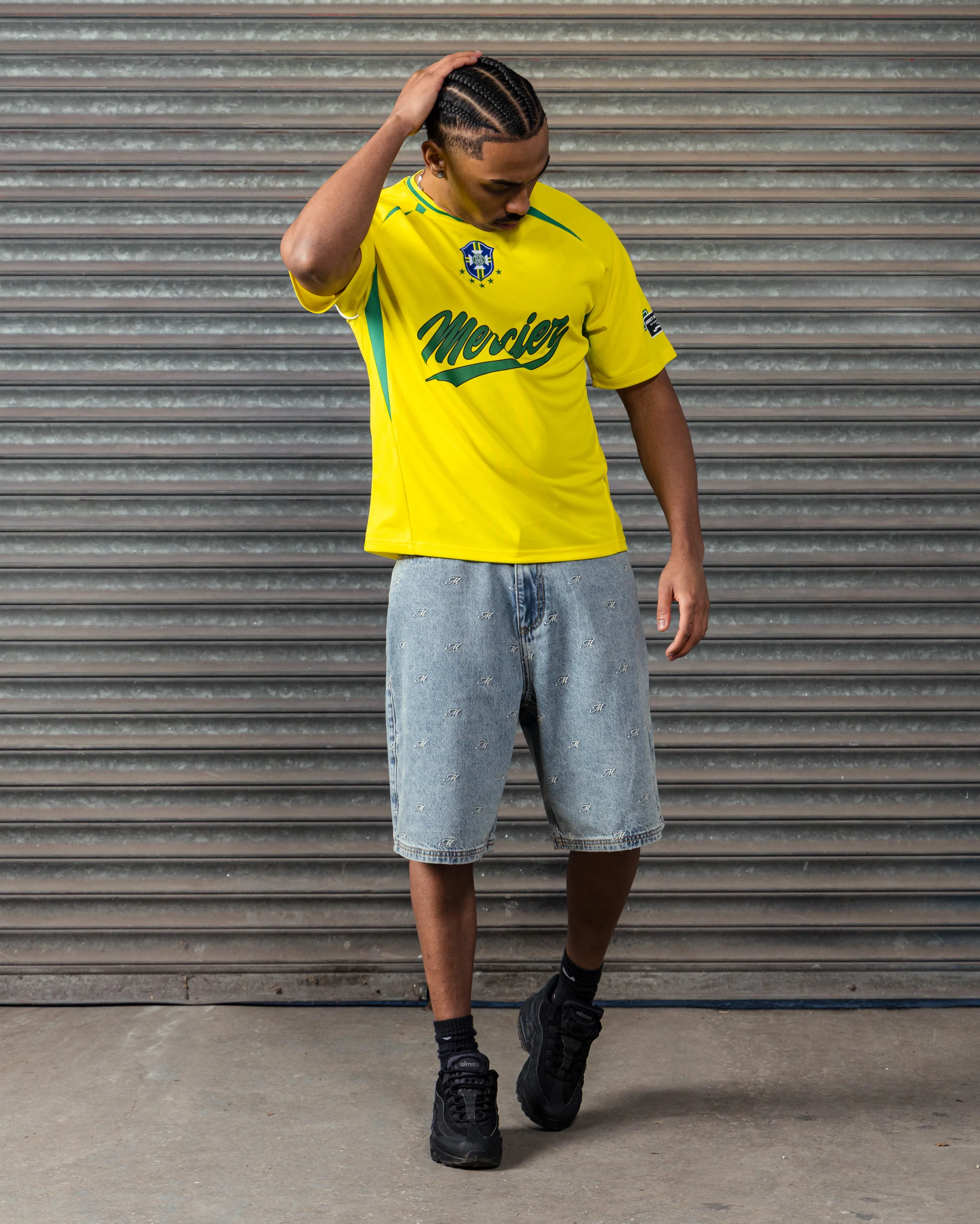 Relaxed Bellingham Washed Denim Jorts - Image 5