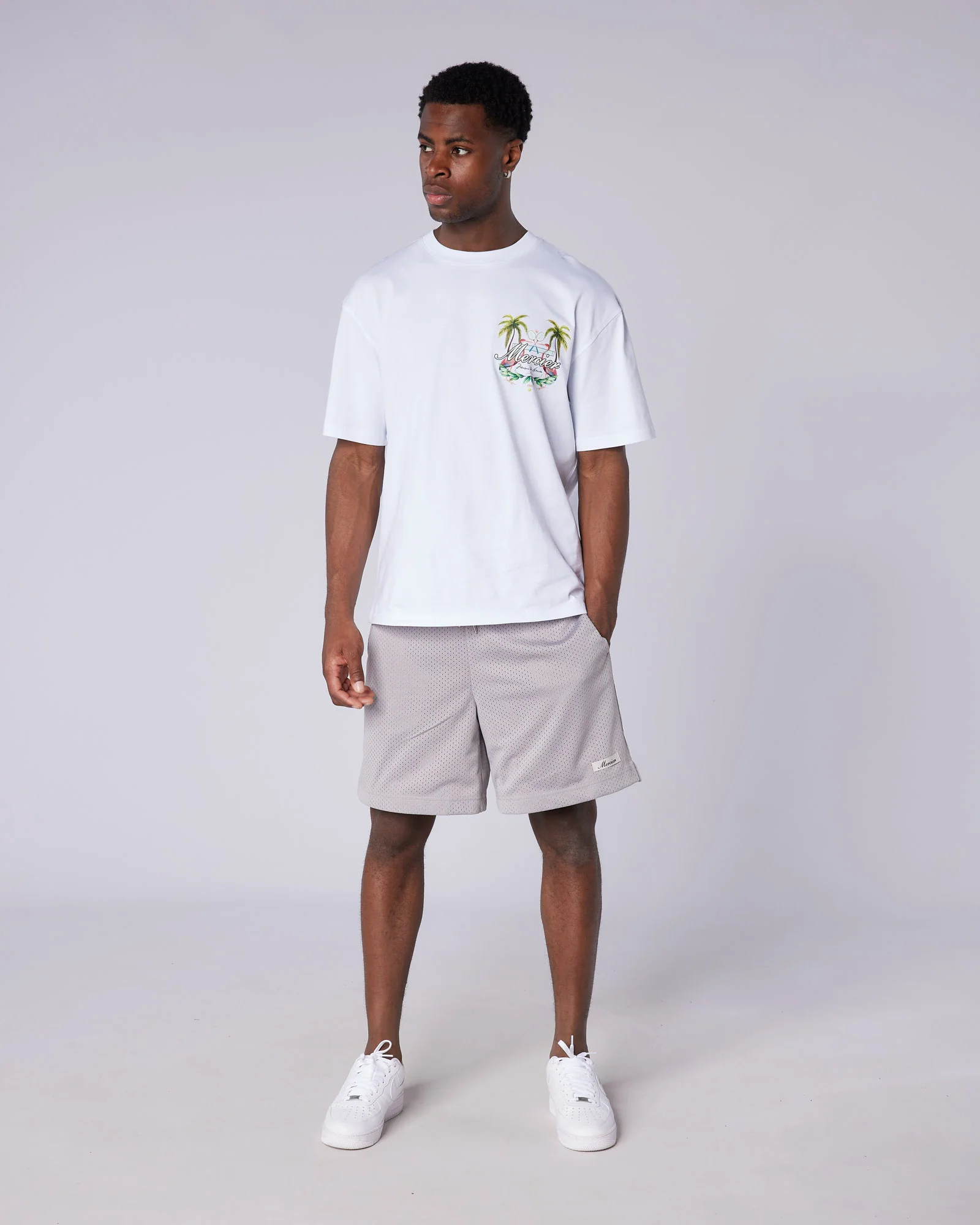 Airtex Fracture Shorts Grey - Image 7