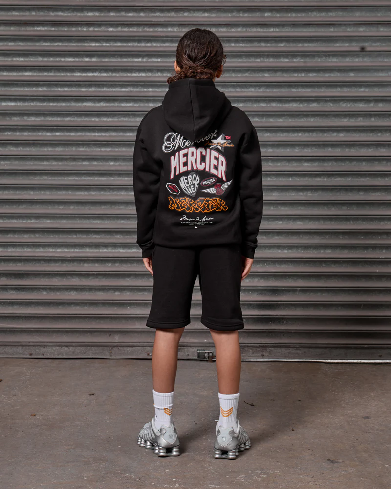 Junior Guerrilla Hoodie Black - Image 4