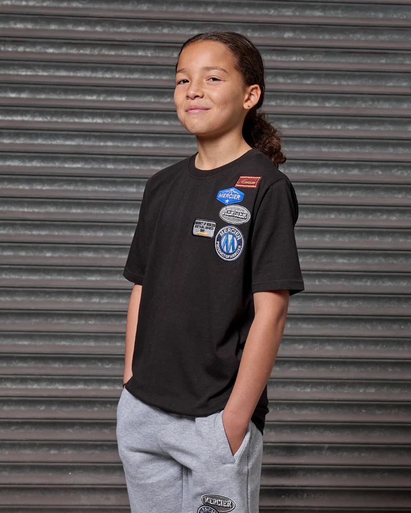 Junior OG Badge T-shirt Black - Image 3