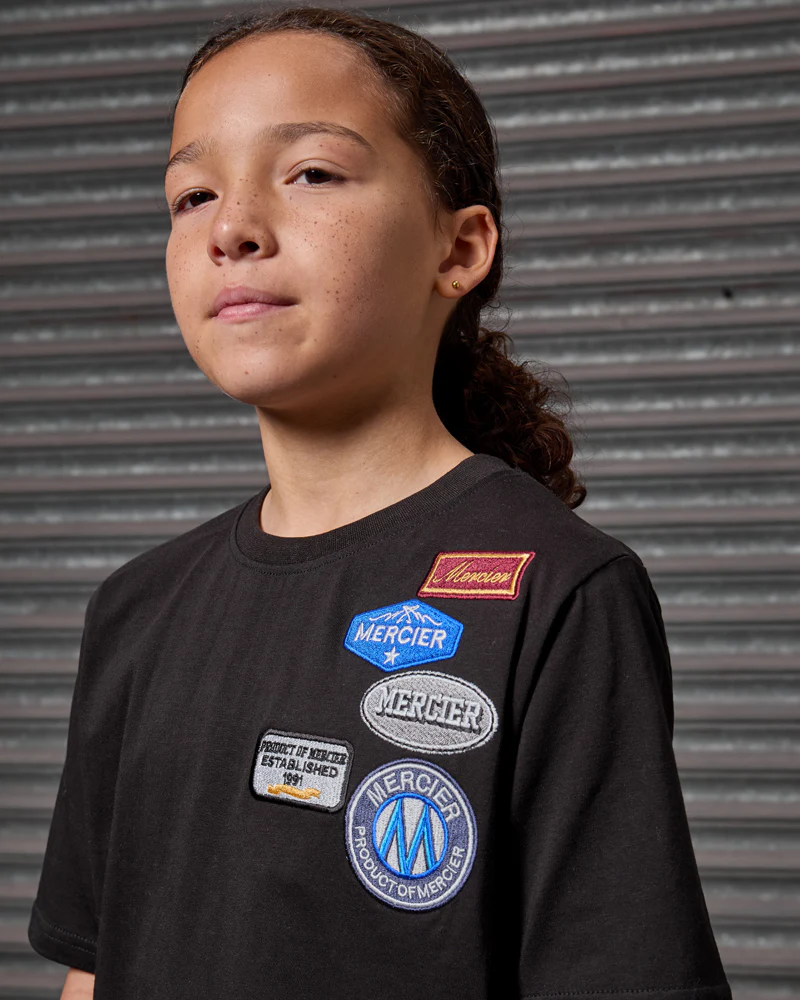 Junior OG Badge T-shirt Black - Image 4