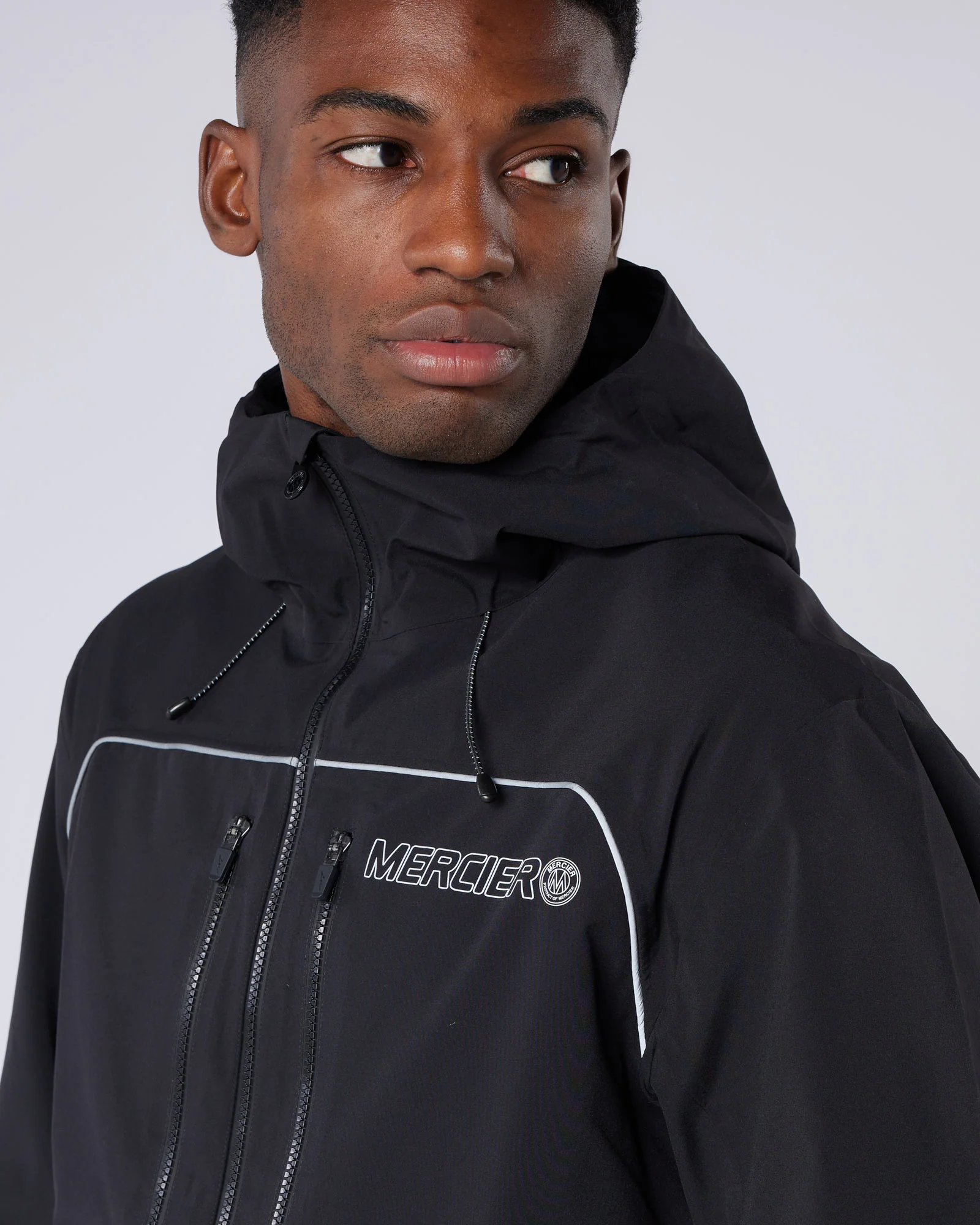 Talus Waterproof Jacket Black - Image 2