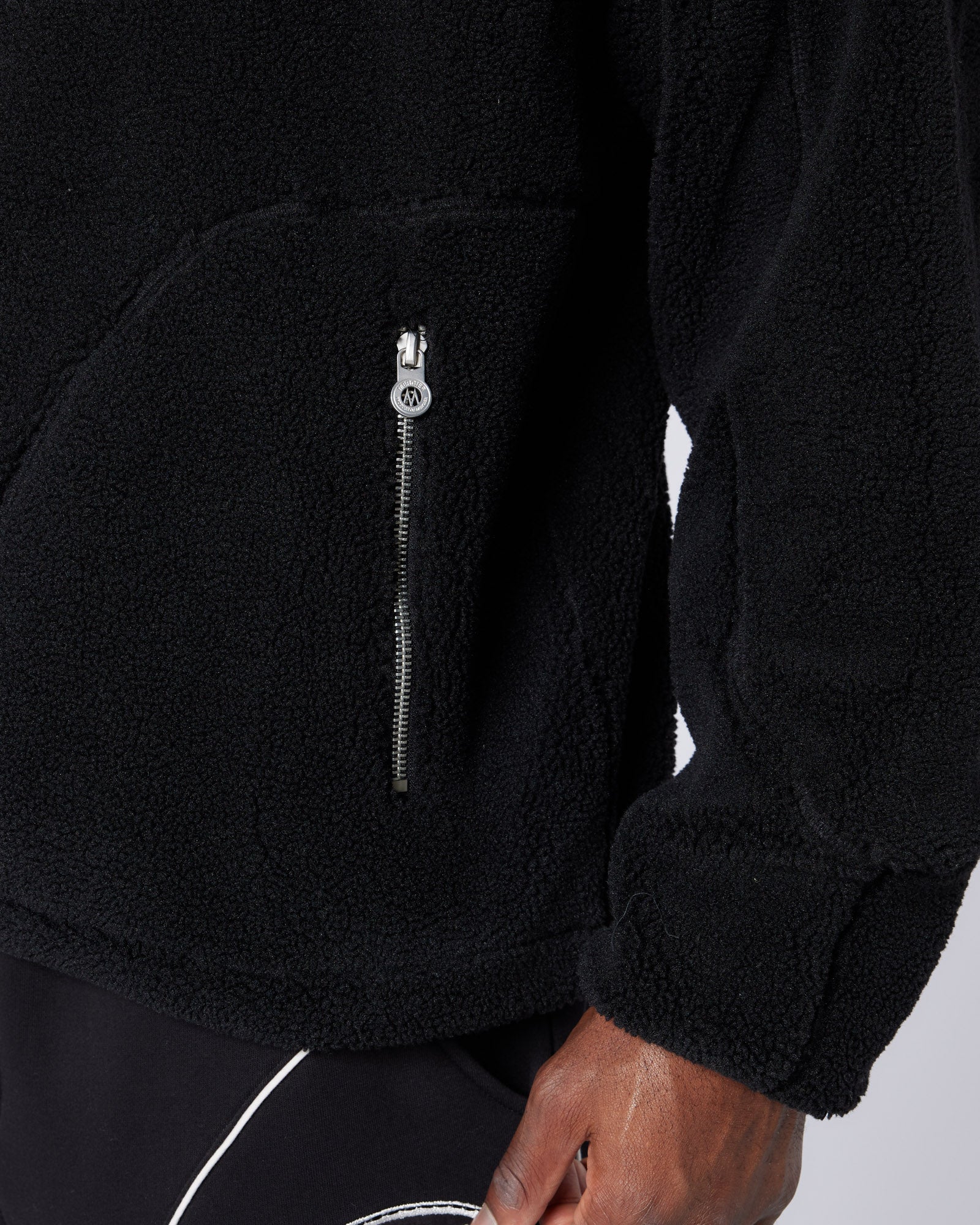 Tempo Borg Jacket Black - Image 4