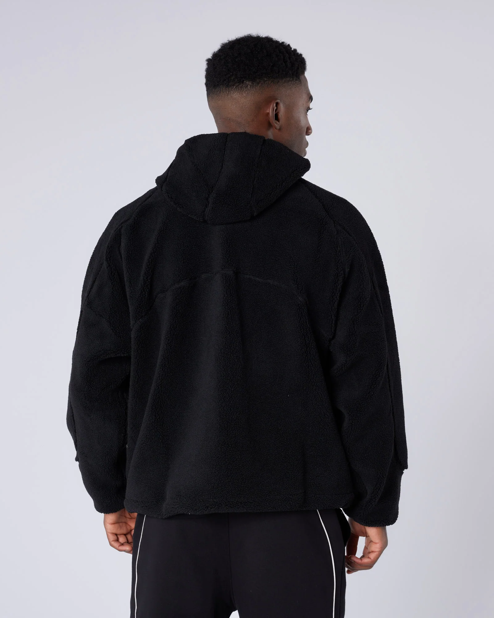 Tempo Borg Jacket Black - Image 5