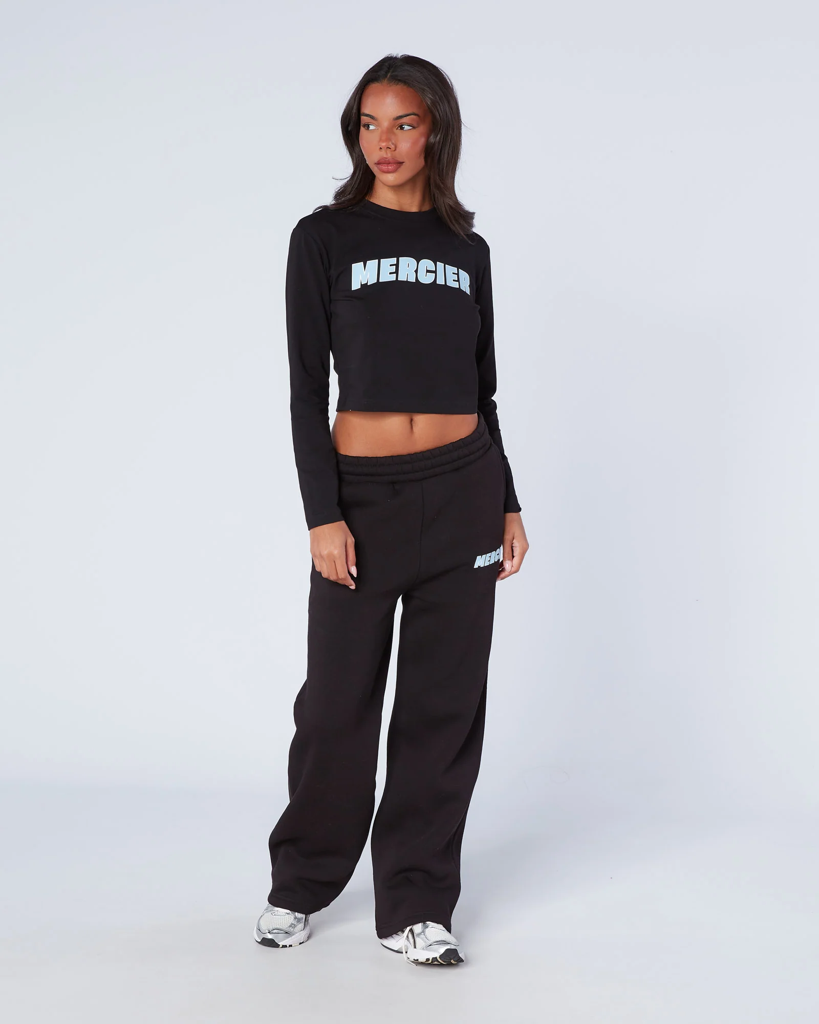 Womens Player Joggers Black - Image 4