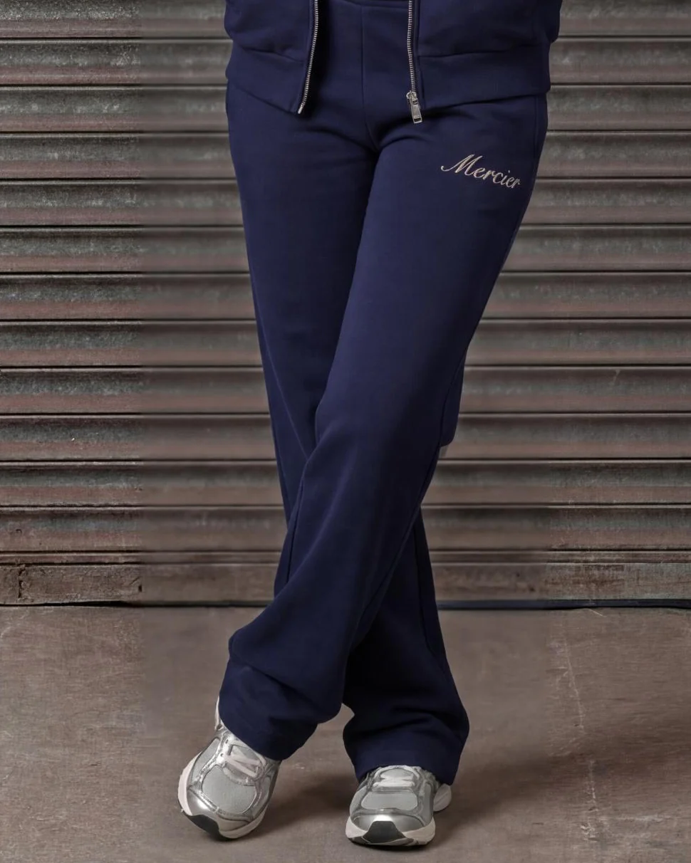 Women's  Authenticity Jogger Navy Silver - Image 3